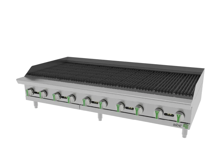 Asadores Radiantes - Emerald Line a Gas LP 10 Quemadores Asber AERB 60 EM LPG