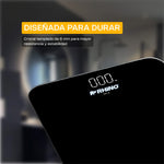 Bascula Negra Contra Agua 180 Kg Rhino BABA-180-N