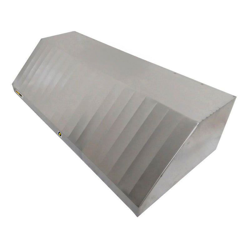 Campana 2 m Acero Inoxidable Piramidal Pared INMEZA FACTORY C-200i