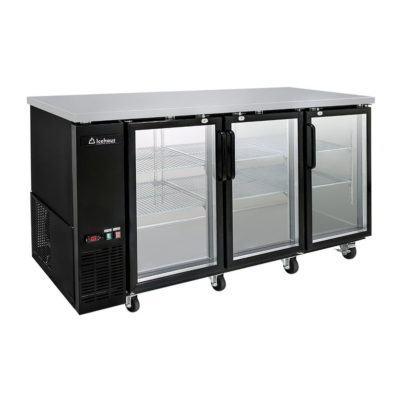 Refrigerador Contrabarra 3 Puertas 19 Pies Icehaus CBR-3PC-SS-01
