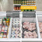 Congelador Tapa de Cristal Plano 12 Pies Rhino CONGECRI-12P