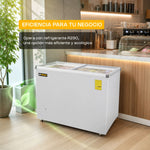 Congelador Tapa de Cristal Plano 7 Pies Rhino CONGECRI-7P