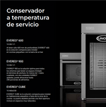 Conservador de Comida Eléctrico a Temperatura 10 Bandejas GN 1/1 (entrada vertical) EVEREO Unox XEEC-1013-EPRS