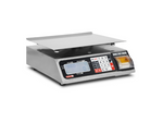 Bascula Digital con Impresión de Tickets, Función de Caja Registradora, Acero Inox 40kg Torrey PCR40-TK