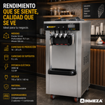 Máquina de Helado Suave de Piso 14-20 L/h Rhino HELA-1.5P