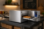 Horno De Pizzas Eléctrico de Banda con Entrada ce 54cm (Tipo Impingement) Aire Caliente 9.5kw 220V Migsa HIPE-18