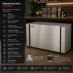 Fabrica Hielo Cubo (Unidad Remota) 830kg/24hr TORREY MHC-975/2154 MAR1-49