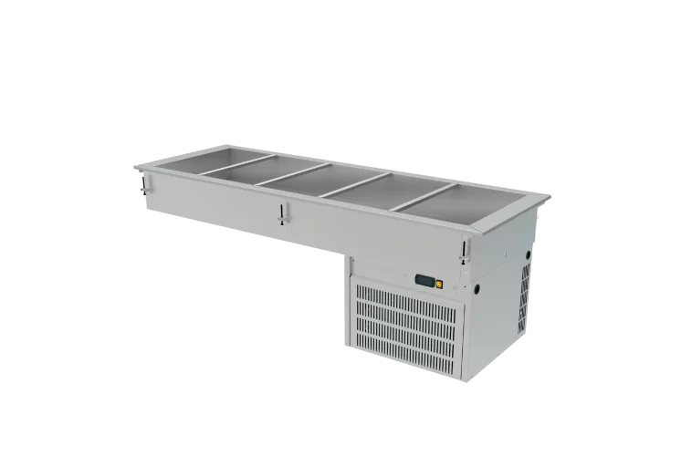 Cuba Refrigerada 5 Insertos GN-1/1 115 V Asber DRFB-511-CU HC