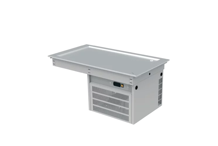 Placa Refrigerada 4 Insertos GN-1/1 115 V Asber DRFP-411-CU HC