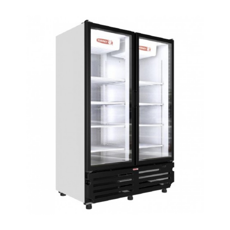 TORREY TVC36 Refrigerador vertical exhibidor de 2 puerta 36 pies blanco 1027646