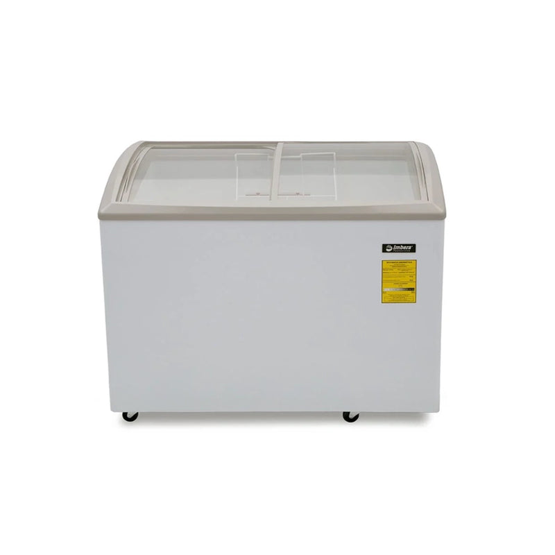 Congelador Horizontal Cristal Curvo 14 Pies (1021821) Imbera HF14 ST