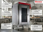 Horno Turbo De Convección a Gas Natural  12 Charolas Equichef HTE12D-GN