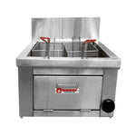 Freidor a Gas Natural 14 L Una Tina INMEZA FACTORY FMTI GN