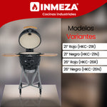 TORREY HKC-26 horno kamado cerámica multifuncional acabado diamante