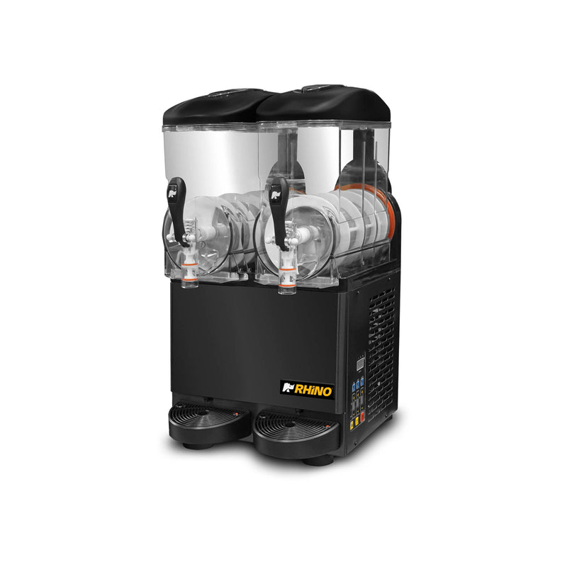 Máquina Granizadora 2 Tazones 12 L c/u Rhino MAGRA-2T