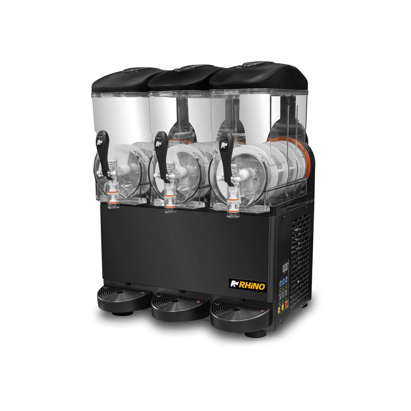 Máquina Granizadora 3 Tazones 12 L c/u Reacondicionado Rhino SMX-MAGRA-3T