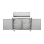 Mesa Para Ensaladas 2 Puertas 13 Pies Icehaus ME-2P-SS-01