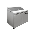 Mesa Para Ensaladas 2 Puertas 9 Pies Icehaus ME-2P-SS-03