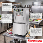Máquina de Helado Suave de Piso 30 L/h Rhino HELA-3P
