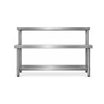 Mesa Tipo Isla con Repisa INMEZA FACTORY MR-140