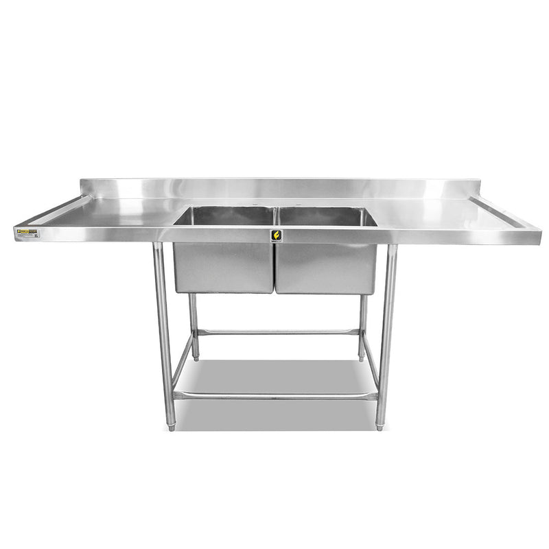 Fregadero Doble Tarja Acero Inoxidable INMEZA FACTORY F2GCIE
