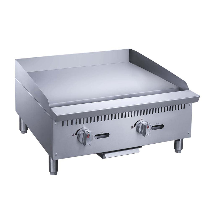 Plancha Comercial A Gas LP 2 Quemadores Migsa MGRG-24-MG-LP