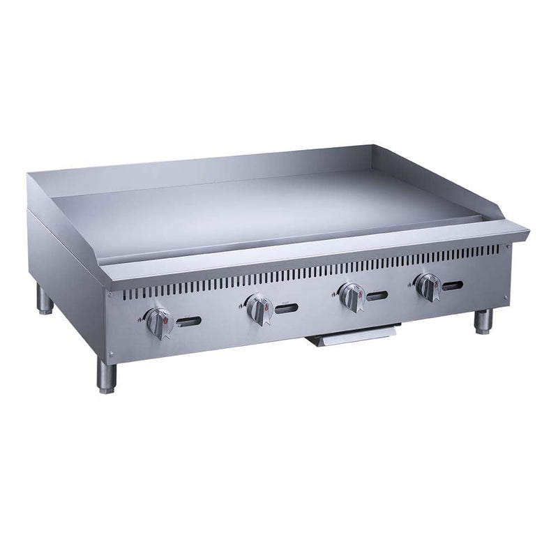 Plancha Comercial A Gas Natural 4 Quemadores Migsa MGRG-48-MG-GN