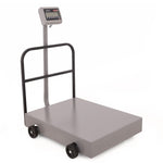 TORREY 0EQM400 Bascula Digital con Plataforma Movil Uso Rudo Capacidad 400 Kg Pesa kilos y libras