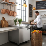 Refrigerador Bajo Barra 1 Puerta 5 Pies Icehaus RBB-1P-SS-01