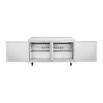 Congelador Bajo Barra 2 Puertas 15 Pies Icehaus CBB-2P-SS-02