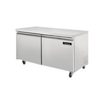 Congelador Bajo Barra 2 Puertas 15 Pies Icehaus CBB-2P-SS-02