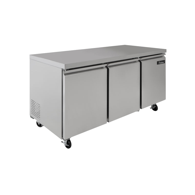 Refrigerador Bajo Barra 3 Puertas 17 Pies Icehaus RBB-3P-SS-01
