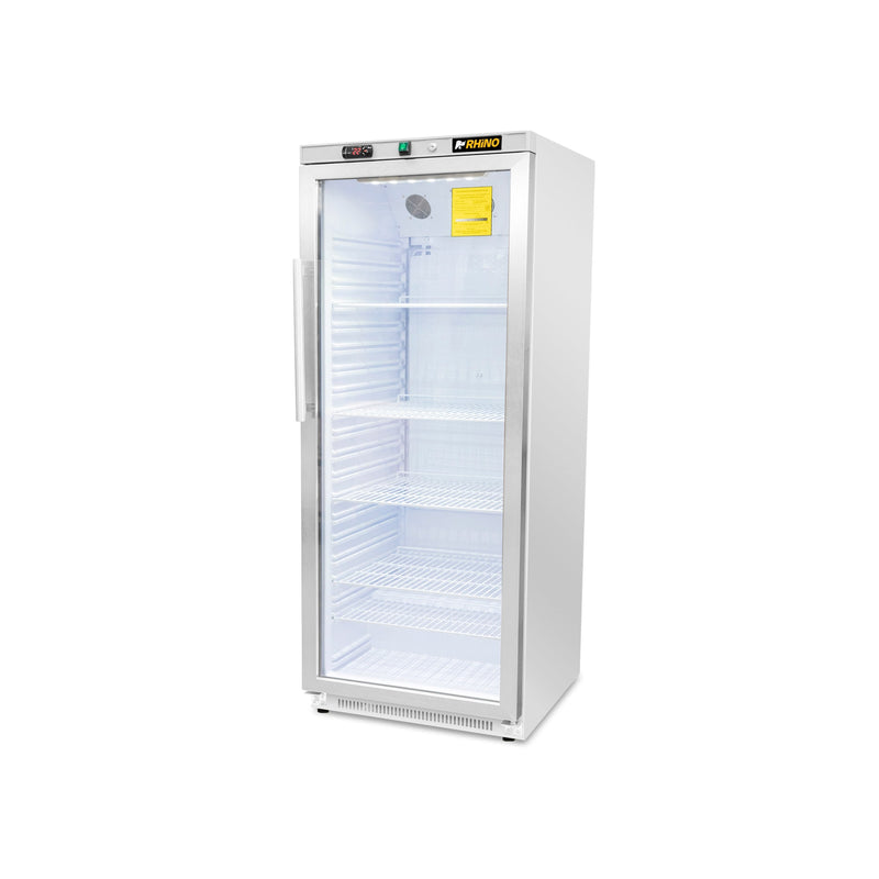 Refrigerador Vertical Puerta de Cristal 20 Pies Rhino REVEAB-19C