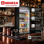 Refrigerador Vertical Exhibidor 1 Puerta Cristal Negro 19 Pies Torrey VR20