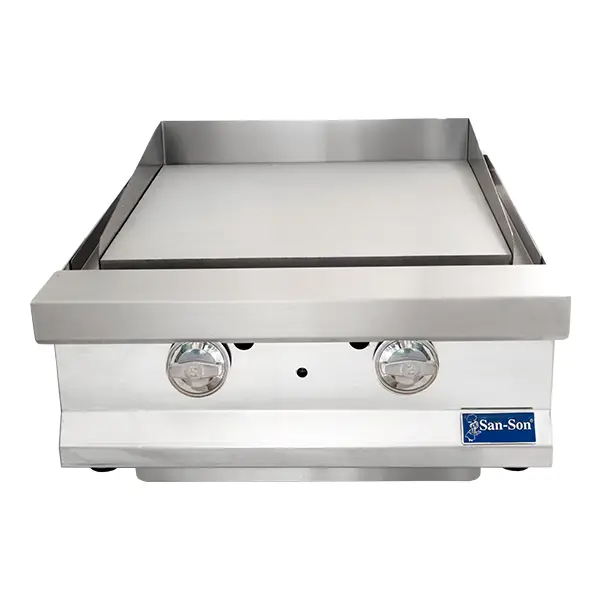 Plancha Profesional a Gas 2 Quemadores San-Son SSPS24