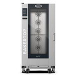 Horno de Carro a Gas Combinado 16 Bandejas 66x46 cm BAKERTOP MIND.Map Unox XABL-16FS-GPRS-AL