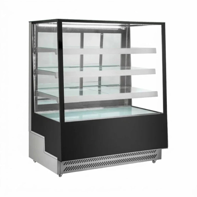 Vitrina Refrigerada De Piso Cristal Recto 350 L 480W 110V Migsa ARC-300L