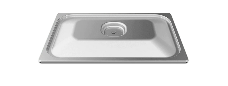 Tapa Acero Inox con Burlete en Silicona GN 1/1 VACUUM.LID Unox TG110