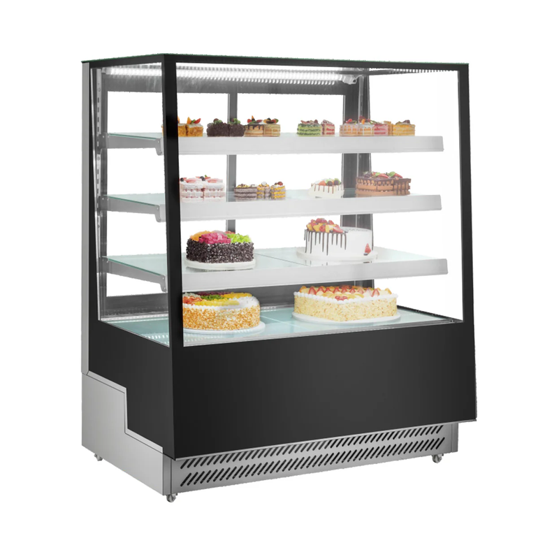 Vitrina Refrigerada De Piso Cristal Recto 650 L 490W 110V Migsa ACR-500L