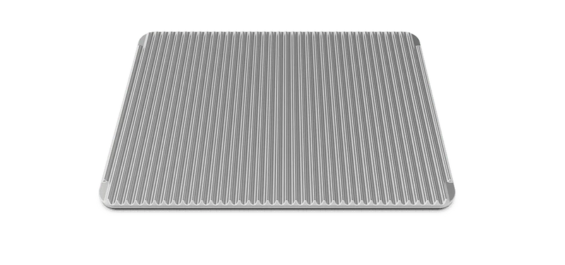 Bandeja en Aluminio Lisa y Rallada 46x33cm FAKIRO Unox TG335