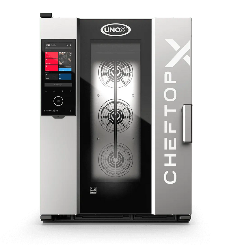 CHEFTOP X Horno Mixto a Gas Sobremesa 10 Bandejas GN 1/1 Unox XADA-1011-GXRS-NP