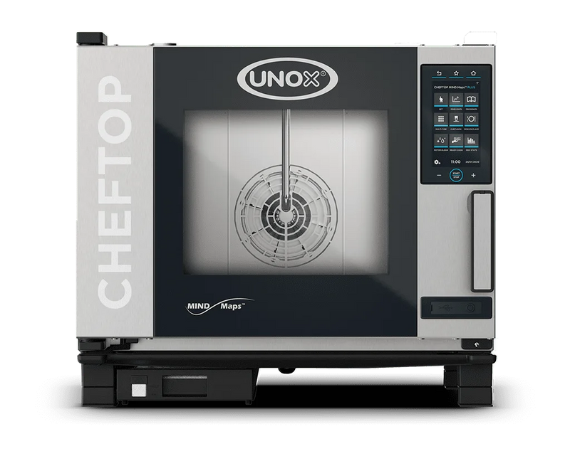 CHEFTOP MIND.Maps Horno Sobremesa Electrico Combinado 5 Bandejas GN 1/1 Unox XEVC-0511-EPRM-MS
