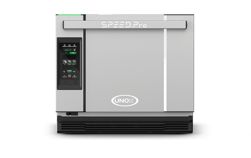 Speed.Pro Horno Convección y Cocción Acelerada Eléctrico 3 Bandejas 46x33 cm Unox XESR-03HS-EDDS