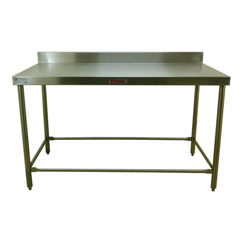 INMEZA MP138i Mesa Pared 138 x 70 s/ borde s/entrepano pata inox