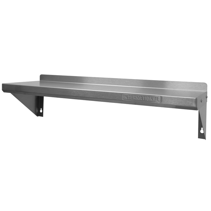 Repisa de Apoyo Pared Acero Inoxidable 180x30x24.5 cm International REP30X180