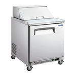Mesa Fria Para Ensaladas 1 Puerta Tipo Americano 170 L 110V Migsa SCL-1