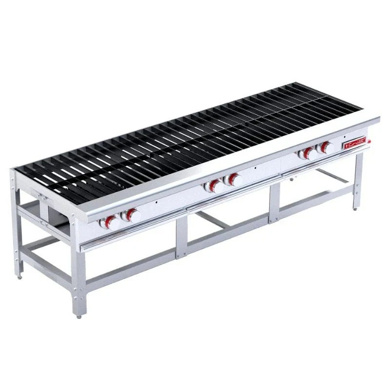 Estufón A Gas 3 Secciones Con 3 Potentes Quemadores, 6 Perillas Coriat EC-3T MASTER