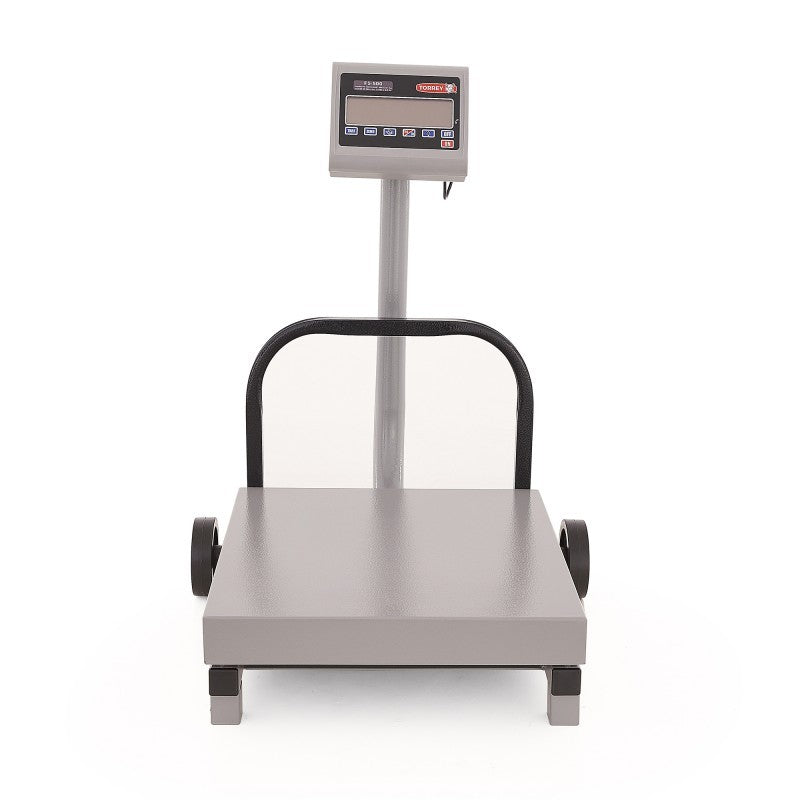 TORREY 0FS500 Bascula Digital con Plataforma Movil Uso Rudo Capacidad 500 kg Pesa Kilos y Libras