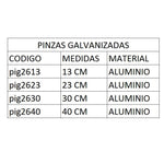 BAK PIG2630 Pinzas galvanizadas 30 cms Envío por Cobrar Utensilios Bak 