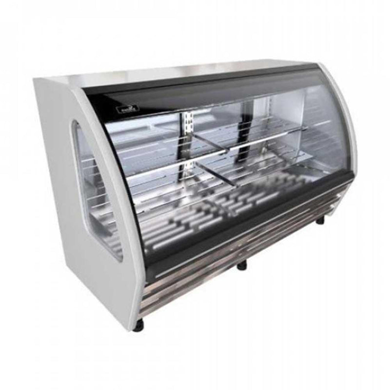 Imbera Bhs200C Vitrina Horizontal Exhibidora Cristal Curvo 2 Puertas.  183 cm. 510 Lt/18.01 pies - 115 V Envio por cobrar